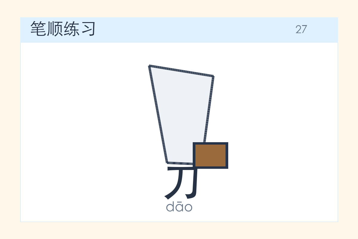 刀