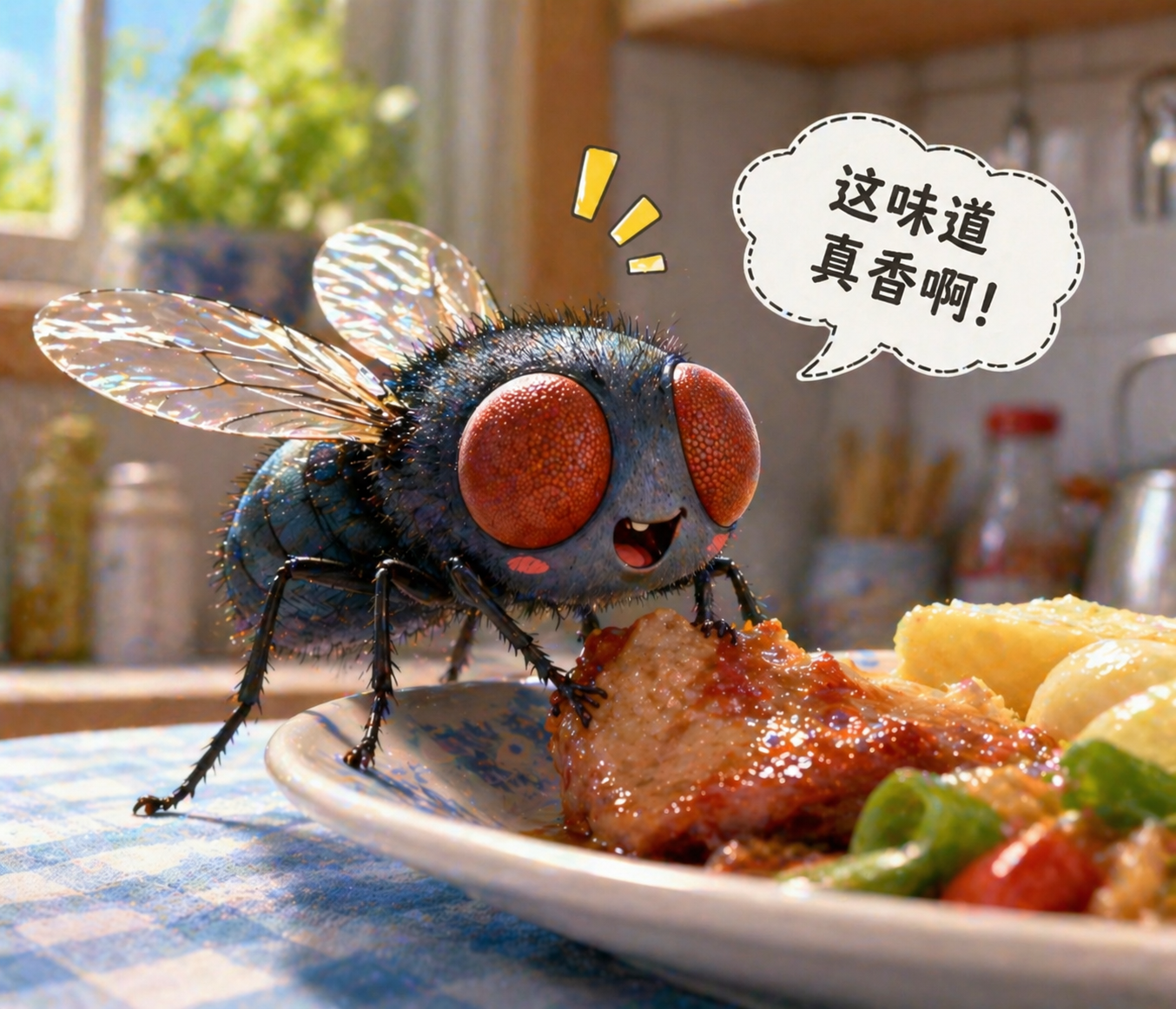 苍蝇
